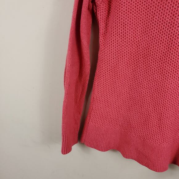 Banana Republic Waffle Knit Crewneck Sweater Size S - Picture 4 of 12